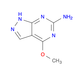 1H-Pyrazolo[3,4-d]pyrimidin-6-amine, 4-methoxy-