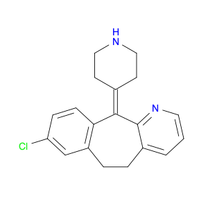 5H-Benzo[5,6]cyclohepta[1,2-b]pyridine, 8-chloro-6,11-dihydro-11-(4-piperidinylidene)-