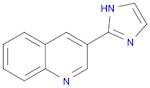 Quinoline, 3-(1H-imidazol-2-yl)-