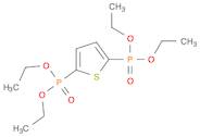 Phosphonic acid, 2,5-thiophenediylbis-, tetraethyl ester (9CI)