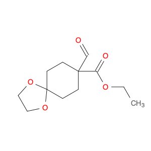 Ethyl 8-formyl-1,4-dioxaspiro[4.5]decane-8-carboxylate