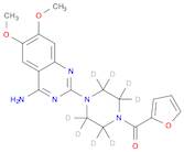 Methanone, [4-(4-amino-6,7-dimethoxy-2-quinazolinyl)-1-piperazinyl-2,2,3,3,5,5,6,6-d8]-2-furanyl-