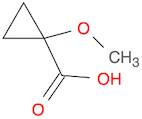 Cyclopropanecarboxylic acid, 1-methoxy-