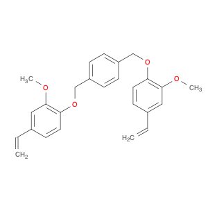 Benzene, 1,4-bis[(4-ethenyl-2-methoxyphenoxy)methyl]-