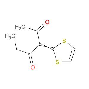 2,4-Hexanedione, 3-(1,3-dithiol-2-ylidene)-