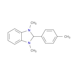 1H-Benzimidazole, 2,3-dihydro-1,3-dimethyl-2-(4-methylphenyl)-