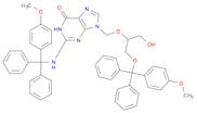 6H-Purin-6-one, 1,9-dihydro-9-[[2-hydroxy-1-[[(4-methoxyphenyl)diphenylmethoxy]methyl]ethoxy]methy…