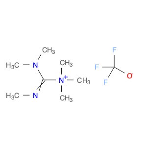 Methanaminium, N-[bis(dimethylamino)methylene]-N-methyl-, salt with 1,1,1-trifluoromethanol (1:1)