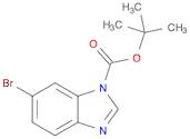 1H-Benzimidazole-1-carboxylic acid, 6-bromo-, 1,1-dimethylethyl ester