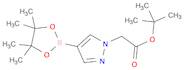 1H-Pyrazole-1-acetic acid, 4-(4,4,5,5-tetramethyl-1,3,2-dioxaborolan-2-yl)-, 1,1-dimethylethyl e...