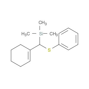 Silane, [1-cyclohexen-1-yl(phenylthio)methyl]trimethyl-