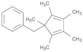 Benzene, [(1,2,3,4,5-pentamethyl-2,4-cyclopentadien-1-yl)methyl]-