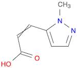 2-Propenoic acid, 3-(1-methyl-1H-pyrazol-5-yl)-