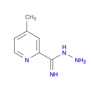 2-Pyridinecarboximidic acid, 4-methyl-, hydrazide