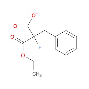 Propanedioic acid, fluoro(phenylmethyl)-, monoethyl ester