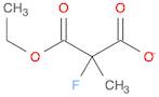 Propanedioic acid, 2-fluoro-2-methyl-, 1-ethyl ester