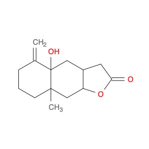 Naphtho[2,3-b]furan-2(3H)-one, 3aα,4,4a,5,6,7,8,8a,9,9aα-decahydro-4aα-hydroxy-8aβ-methyl-5-methyl…