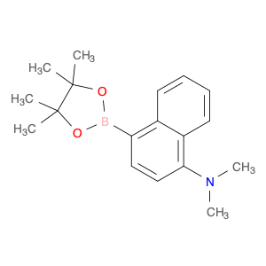 1-Naphthalenamine, N,N-dimethyl-4-(4,4,5,5-tetramethyl-1,3,2-dioxaborolan-2-yl)-