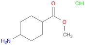 Cyclohexanecarboxylic acid, 4-amino-, methyl ester, hydrochloride (1:1)