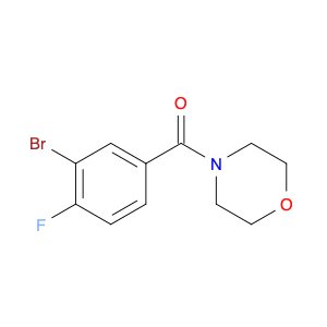 N-(3-Bromo-4-fluorobenzoyl)morpholine