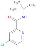 2-Pyridinecarboxamide, 4-chloro-N-(1,1-dimethylethyl)-