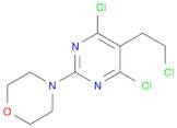 Morpholine, 4-[4,6-dichloro-5-(2-chloroethyl)-2-pyrimidinyl]-