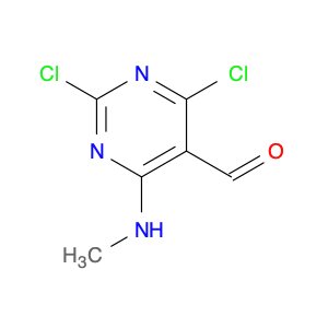 2,4-Dichloro-6-(methylamino)pyrimidine-5-carbaldehyde
