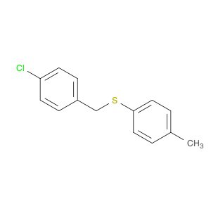 Benzene, 1-chloro-4-[[(4-methylphenyl)thio]methyl]-
