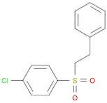 Benzene, 1-chloro-4-[(2-phenylethyl)sulfonyl]-