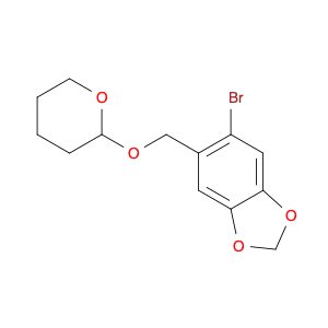 1,3-Benzodioxole, 5-bromo-6-[[(tetrahydro-2H-pyran-2-yl)oxy]methyl]-