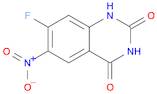 2,4(1H,3H)-Quinazolinedione, 7-fluoro-6-nitro-