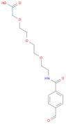 Acetic acid, 2-[2-[2-[2-[(4-formylbenzoyl)amino]ethoxy]ethoxy]ethoxy]-