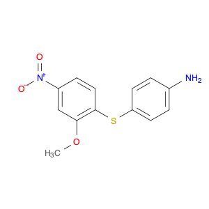 Benzenamine, 4-[(2-methoxy-4-nitrophenyl)thio]-