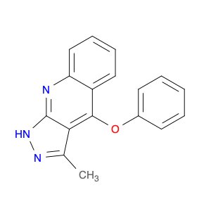 1H-Pyrazolo[3,4-b]quinoline, 3-methyl-4-phenoxy-