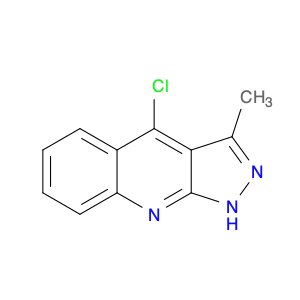 1H-Pyrazolo[3,4-b]quinoline, 4-chloro-3-methyl-