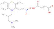 Phenothiazine, 10-[3-(dimethylamino)-2-methylpropyl]-2-nitro-, maleate (7CI)