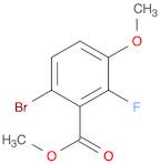 Benzoic acid, 6-bromo-2-fluoro-3-methoxy-, methyl ester