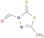 1,3,4-Thiadiazole-3(2H)-carboxaldehyde, 5-methyl-2-thioxo-