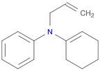 Benzenamine, N-1-cyclohexen-1-yl-N-2-propen-1-yl-