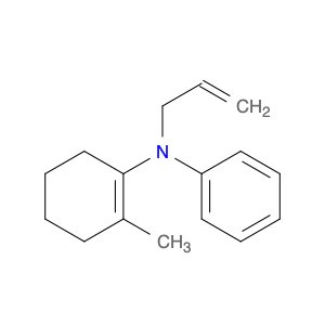 Benzenamine, N-(2-methyl-1-cyclohexen-1-yl)-N-2-propenyl-