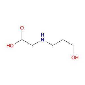 2-[(3-hydroxypropyl)amino]acetic acid
