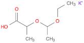 Propanoic acid, 2-(1-ethoxyethoxy)-, potassium salt (1:1)