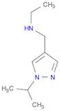 1H-Pyrazole-4-methanamine, N-ethyl-1-(1-methylethyl)-