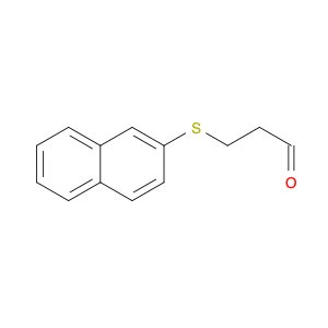 3-(naphthalen-2-ylsulfanyl)propanal