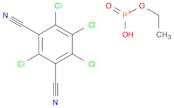 Phosphonic acid, monoethyl ester, mixt. with 2,4,5,6-tetrachloro-1,3-benzenedicarbonitrile (9CI)