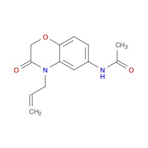 Acetamide, N-[3,4-dihydro-3-oxo-4-(2-propen-1-yl)-2H-1,4-benzoxazin-6-yl]-
