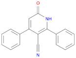 3-Pyridinecarbonitrile, 1,6-dihydro-6-oxo-2,4-diphenyl-