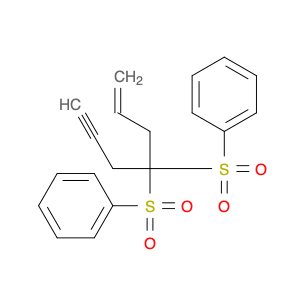 Benzene, 1,1'-[[1-(2-propyn-1-yl)-3-buten-1-ylidene]bis(sulfonyl)]bis-