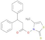 Benzenepropanoic acid, β-phenyl-, 4-methyl-2-thioxo-3(2H)-thiazolyl ester