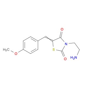 (E)-3-(2-Aminoethyl)-5-(4-methoxybenzylidene)thiazolidine-2,4-dione hydrochloride